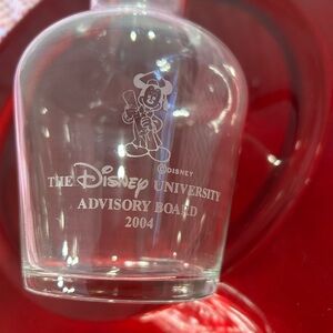 Rare Find Disney Mickey Mouse Decanter and Glass Set New in Box